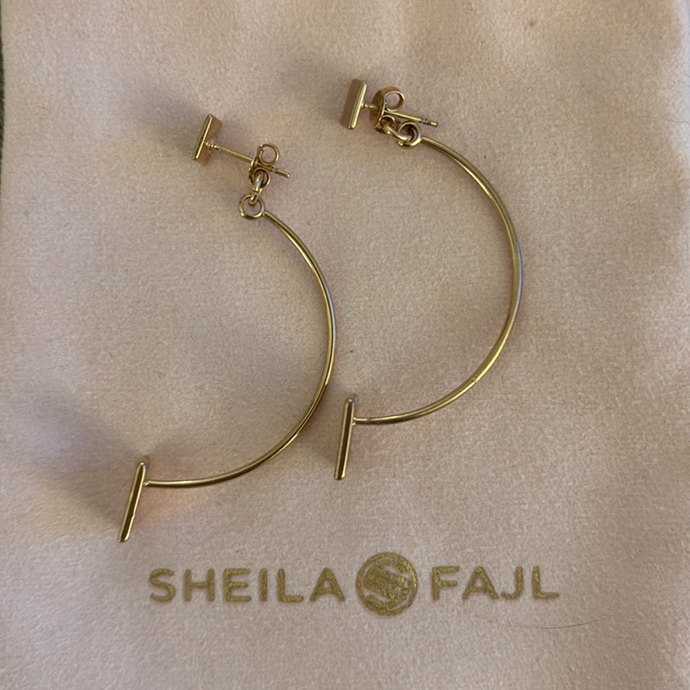 Sheila Fajl Rose Gold Earrings